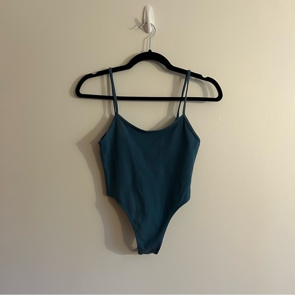 Los Angeles Apparel spaghetti thong bodysuit - Picture 2 of 5